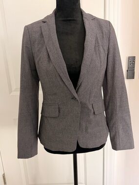 Banana Republic Tailored Gray Blazer Size 0